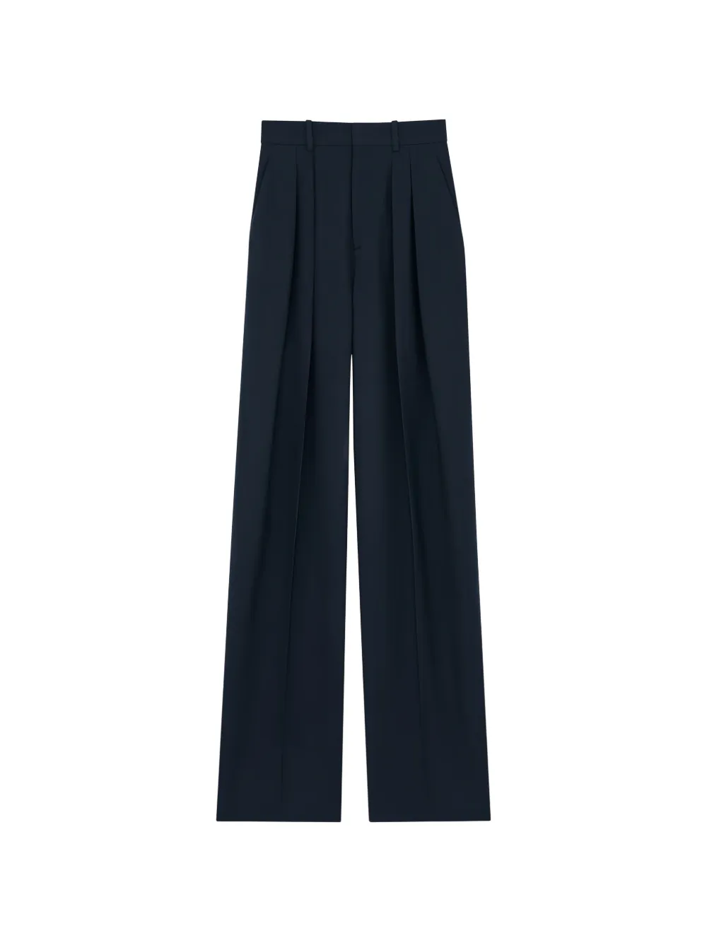Saint Laurent pleated trousers - Blau
