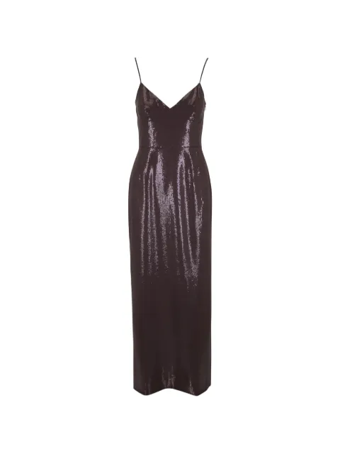 Michael Kors sequin embellished V-neck dress