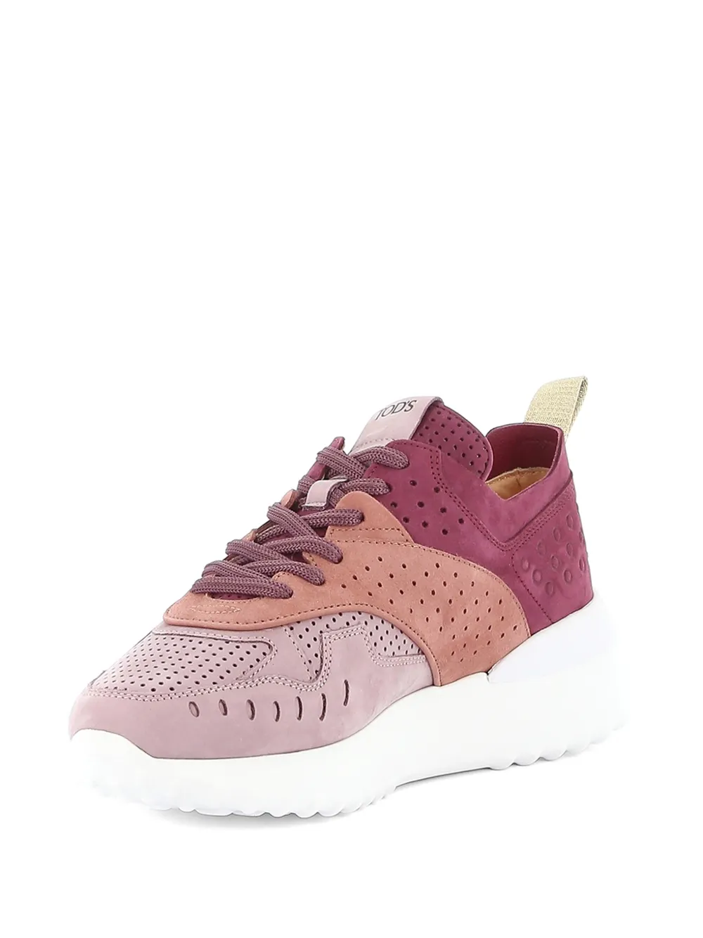 Tod's Geperforeerde sneakers Roze