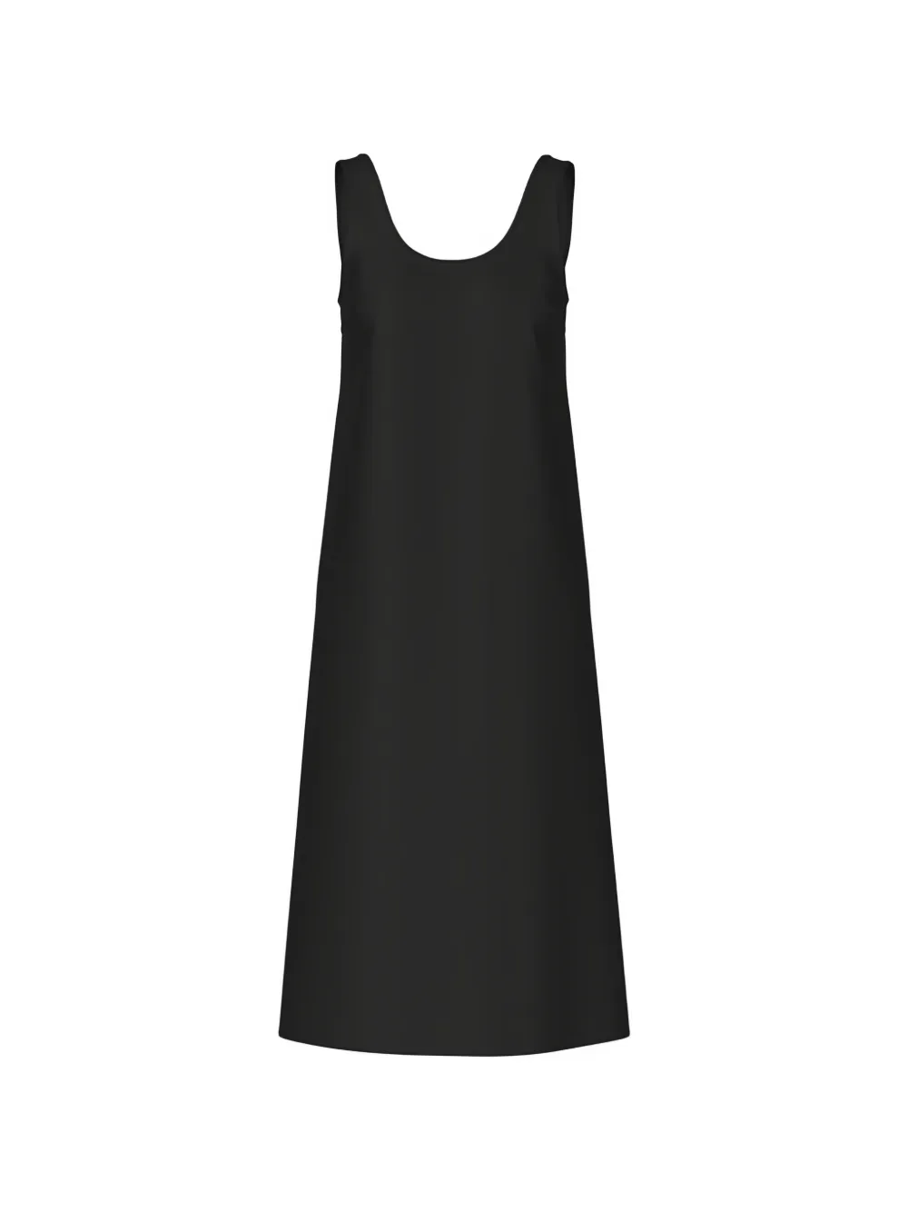 MARCCAIN scoop-neck dress - Nero