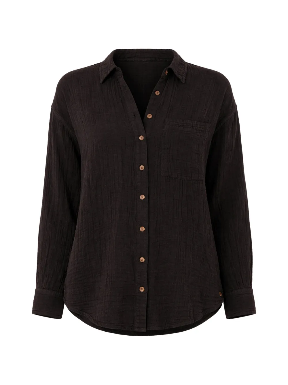 Xirena button shirt - Black
