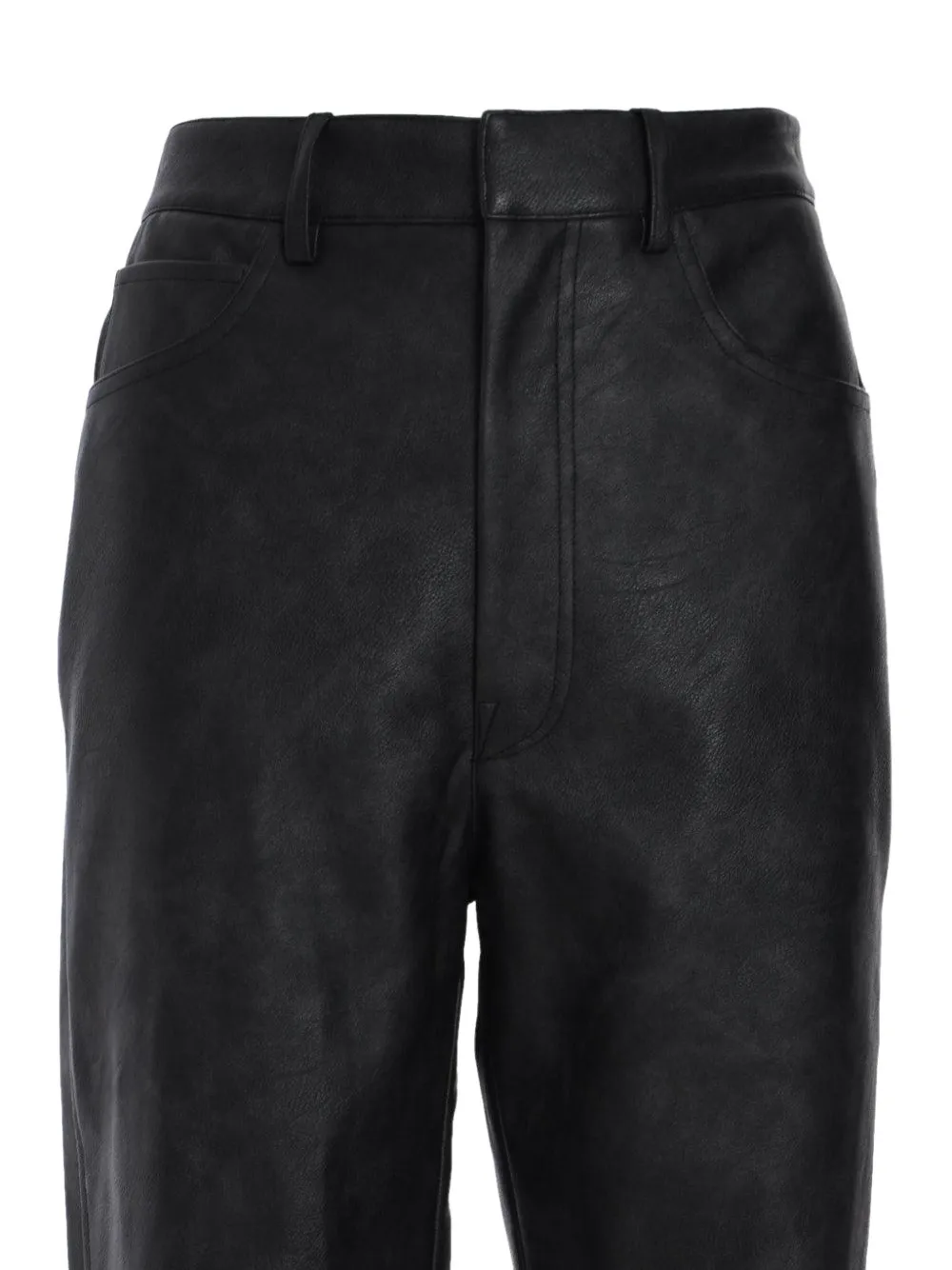 ROTATE BIRGER CHRISTENSEN Straight broek met textuur Zwart