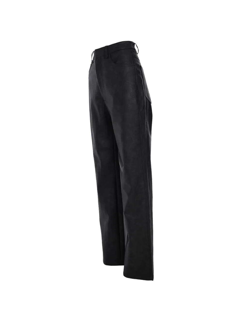 ROTATE BIRGER CHRISTENSEN Straight broek met textuur Zwart