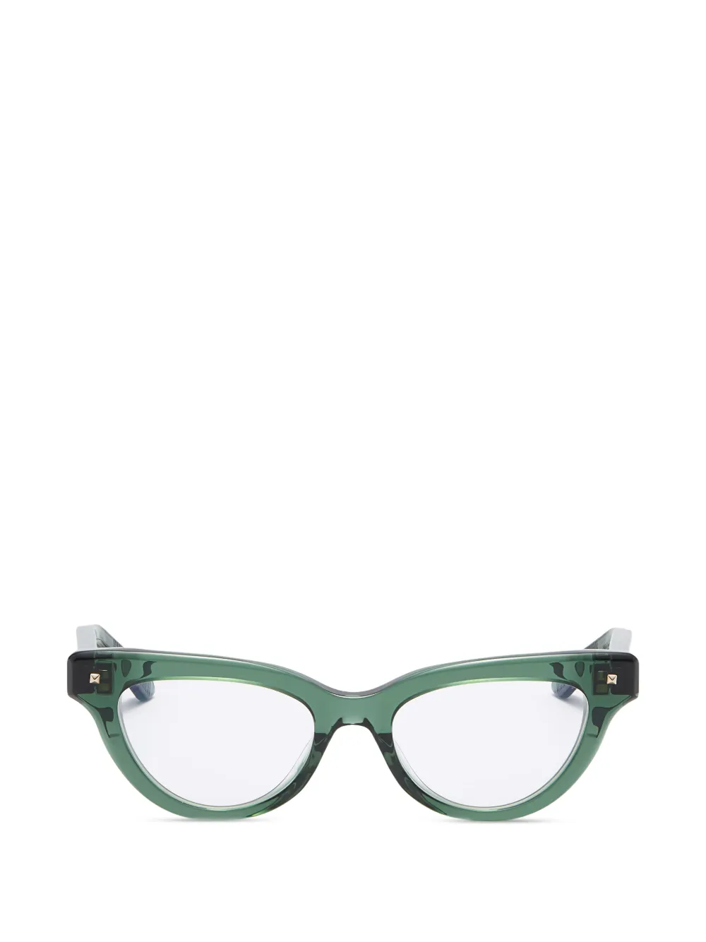 VALENTINO GARAVANI EYEWEAR cat-eye glasses - Verde