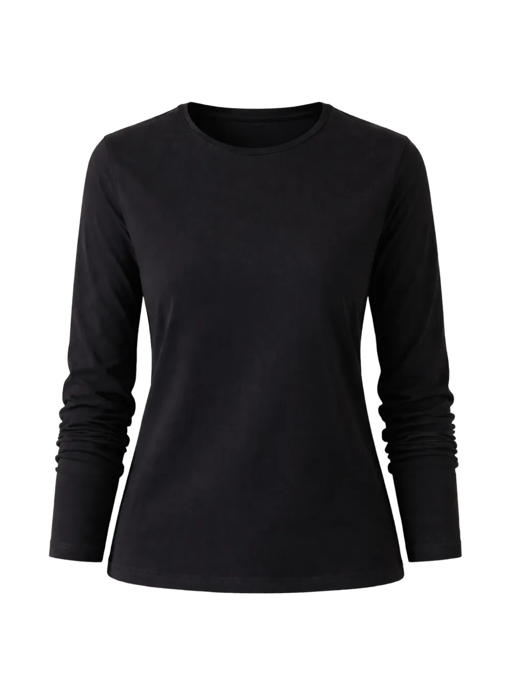 PATRICK ASSARAF crew neck long-sleeved T-shirt
