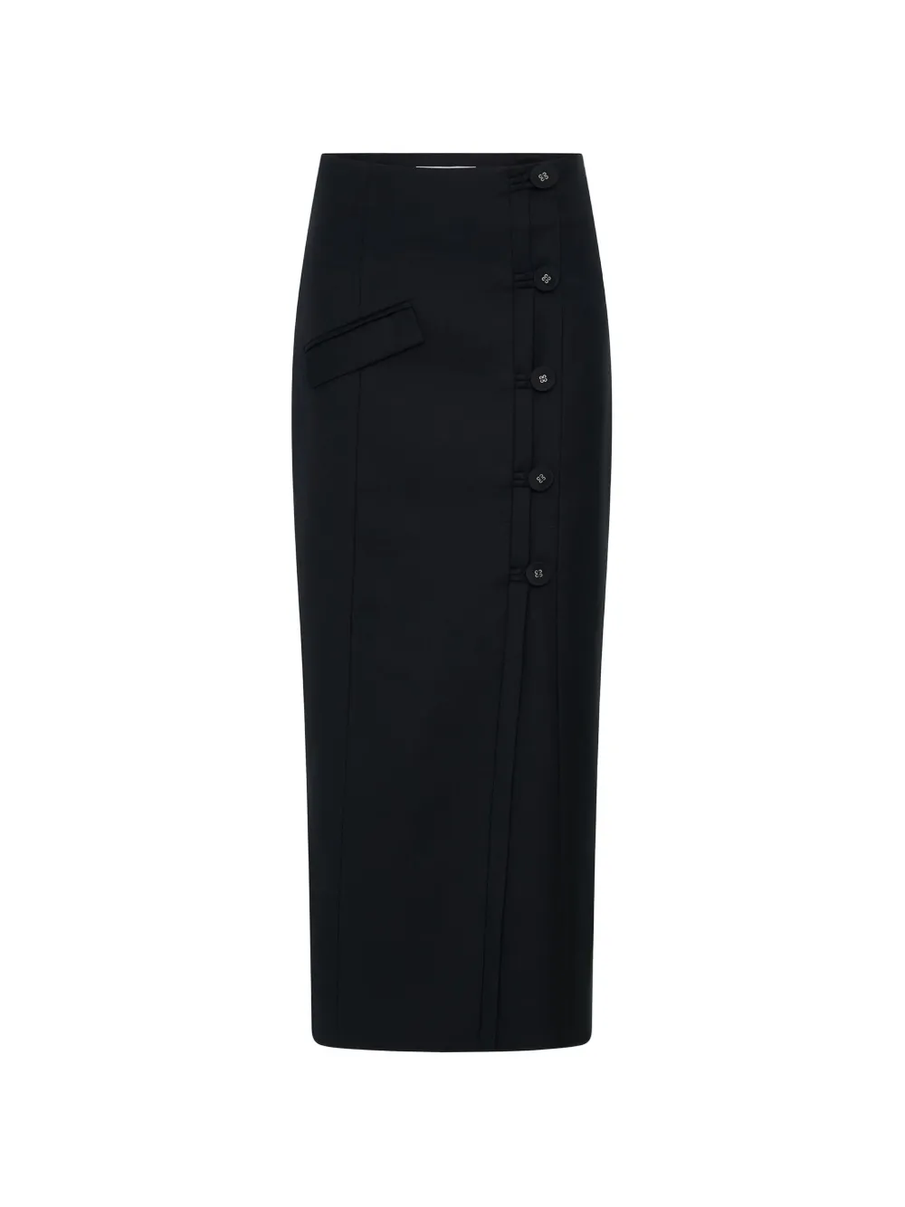 Anna Quan Gonna con tasche - Nero