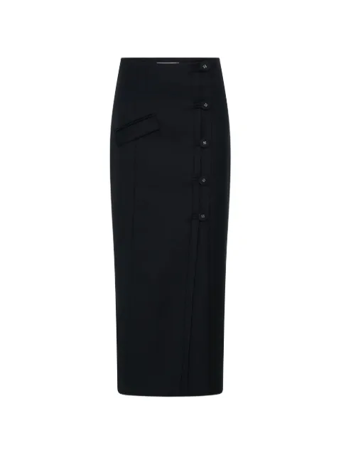 Anna Quan button pocket skirt