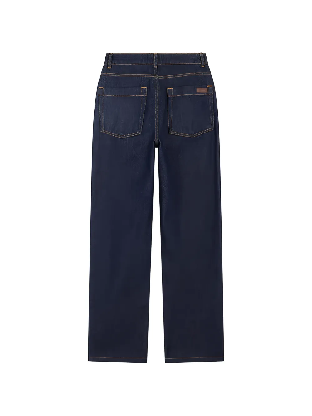  Bonpoint Pocketed Straight-leg Jeans - Blue 