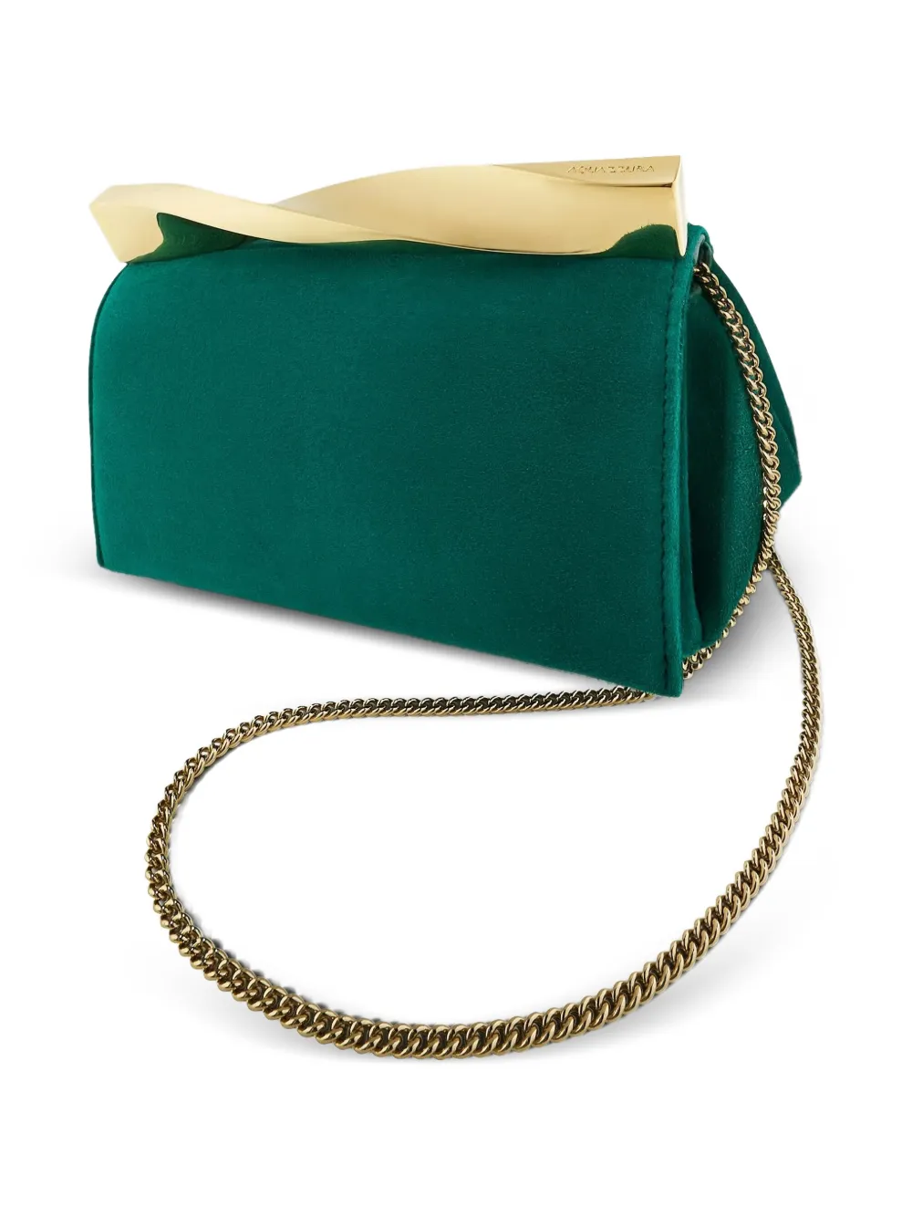  Aquazzura Mini Pochette Twist - Vert 