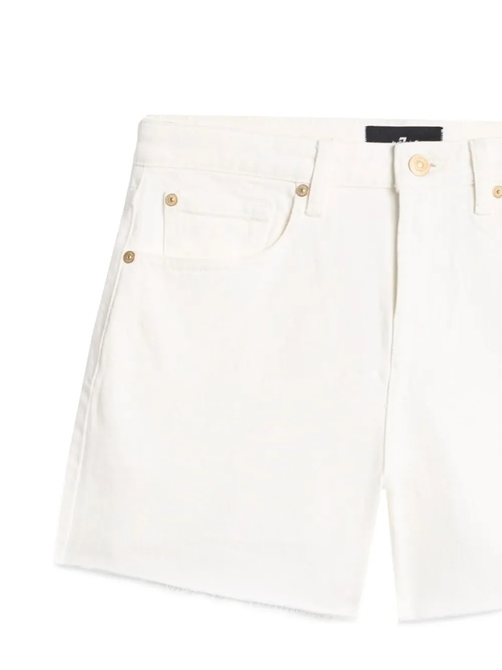  7 For All Mankind Pocket Shorts - White 