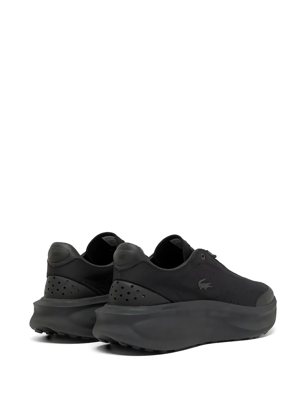 Lacoste Neo perforated-design sneakers Zwart