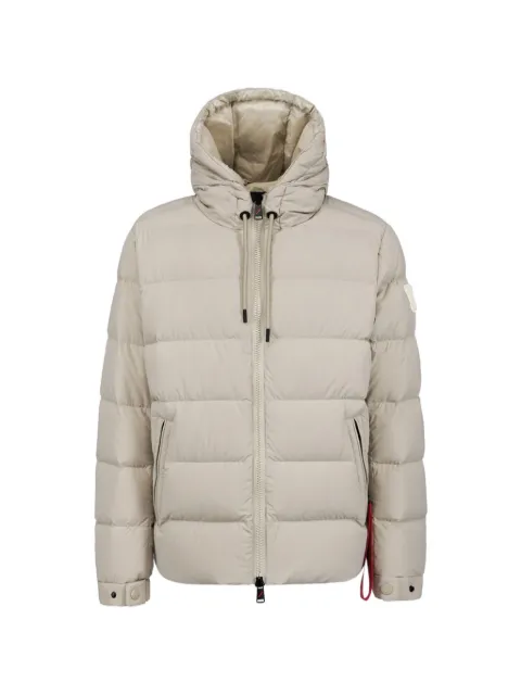AFTER LABEL hooded puffer jacket
