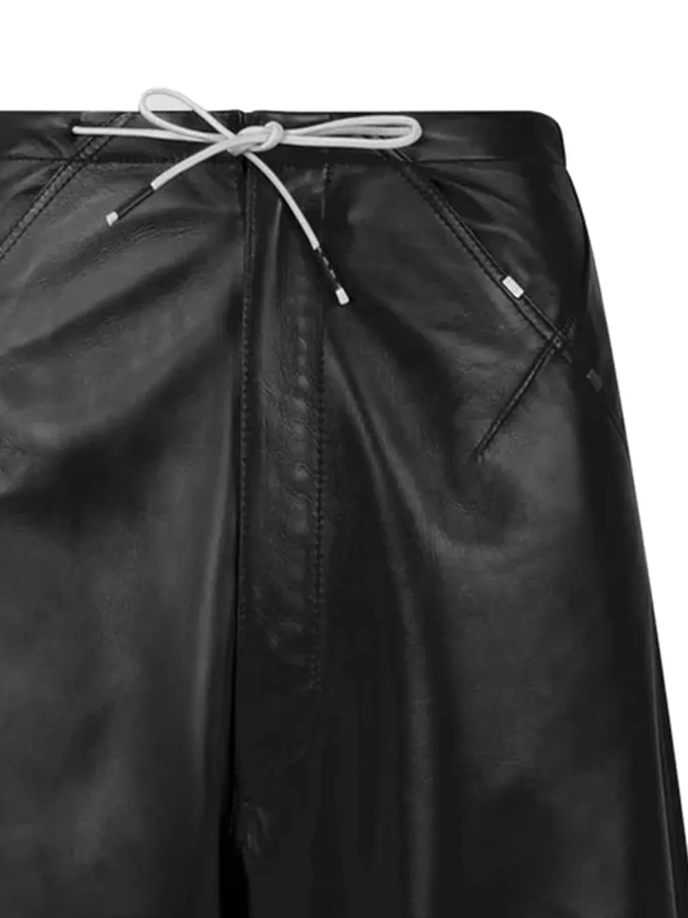 DARKPARK Daisy broek met trekkoordsluiting Zwart