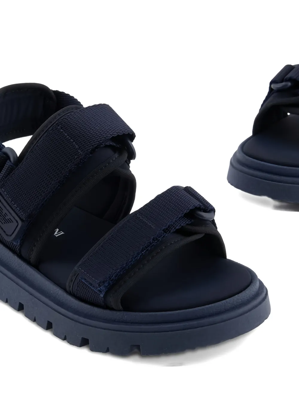 Emporio Armani Kids open-toe sandals Blauw
