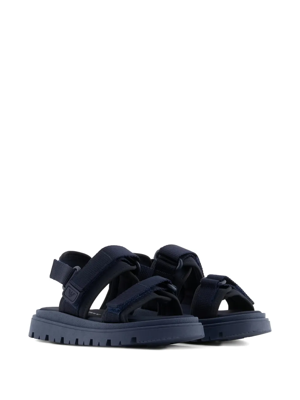 Emporio Ar i Kids open-toe sandals Blauw