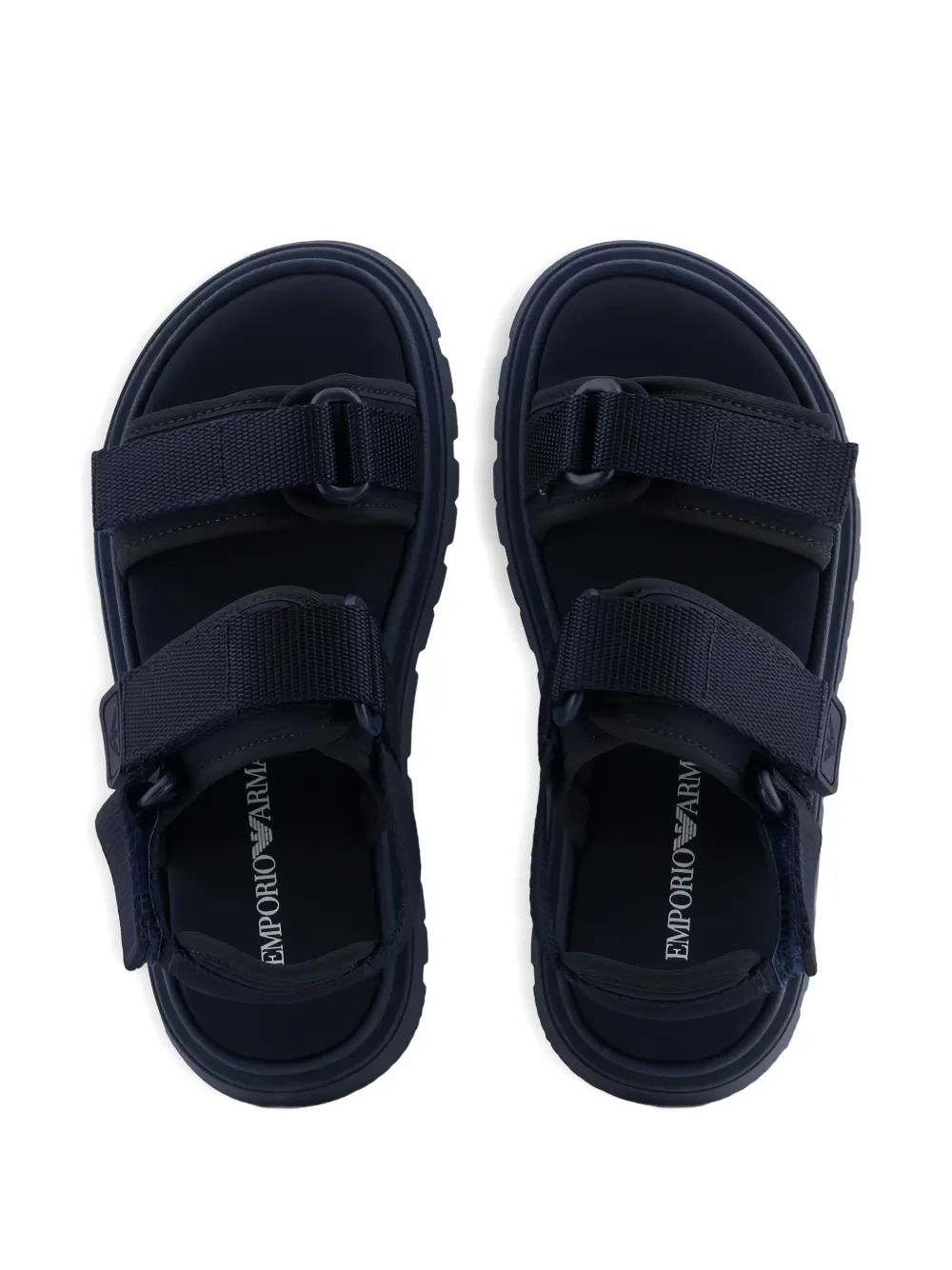 Emporio Armani Kids open-toe sandals Blauw