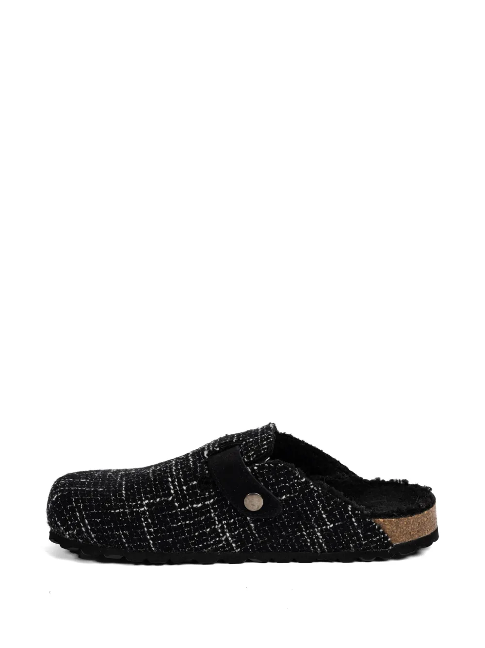 Buckle Pattern Mules