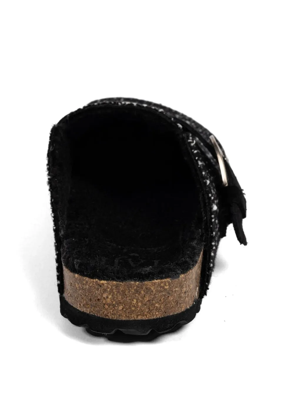 Buckle Pattern Mules