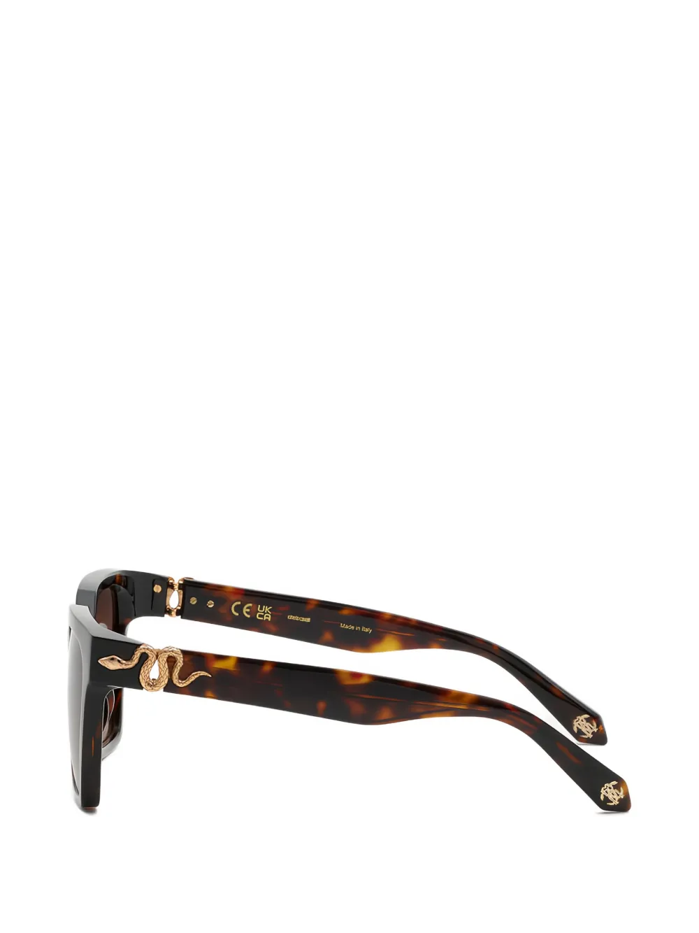  Roberto Cavalli Square-frame Sunglasses - Brown 
