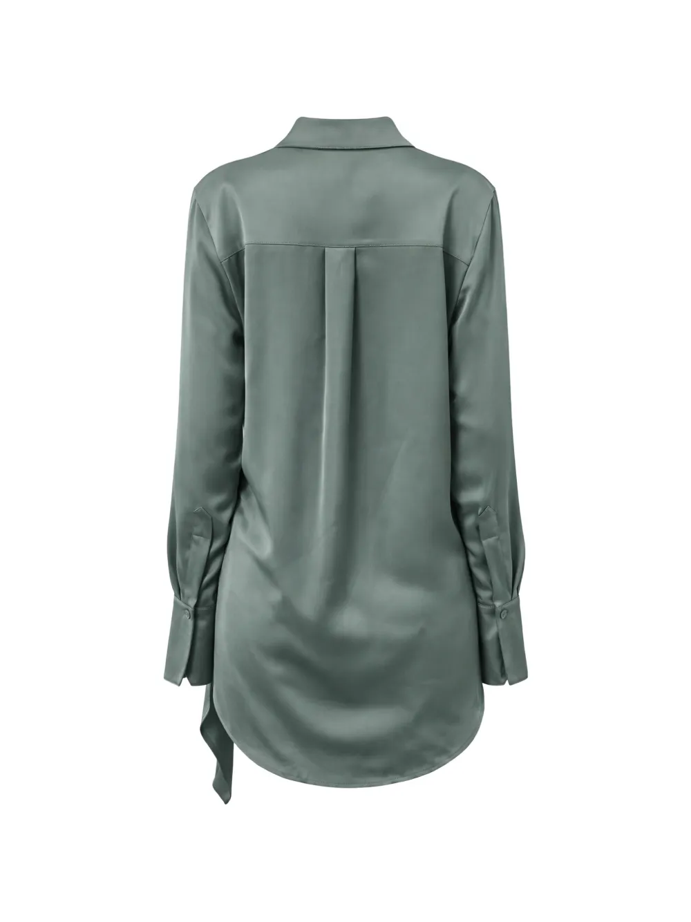  Vaillant Studio Camisa Drapeada - Verde 
