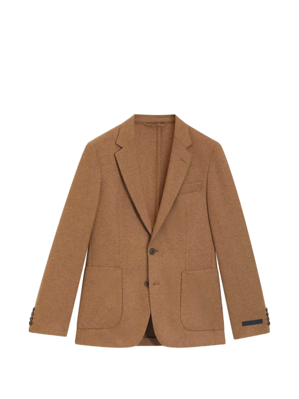 BOSS x Beckham slim-fit single-breasted blazer - Marrone