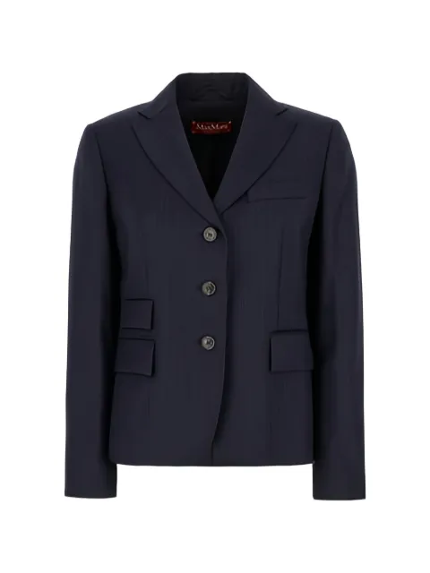 Max Mara pinstripe button jacket
