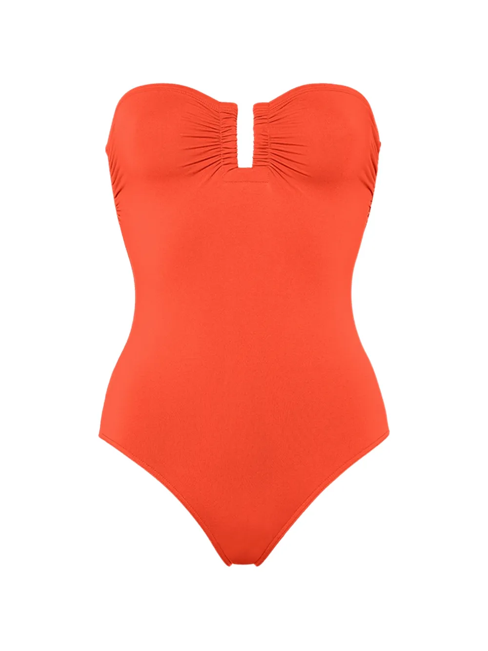 ERES Costume da bagno Cassiopée con ruches - Arancione