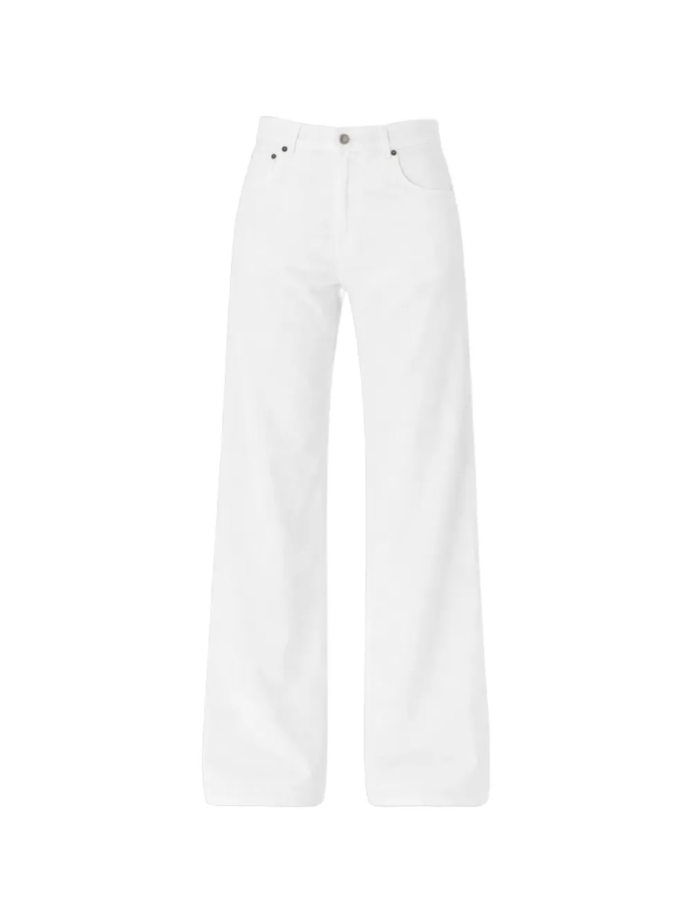 Haikure belt-loop jeans - Bianco