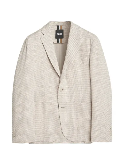 BOSS single-breasted blazer