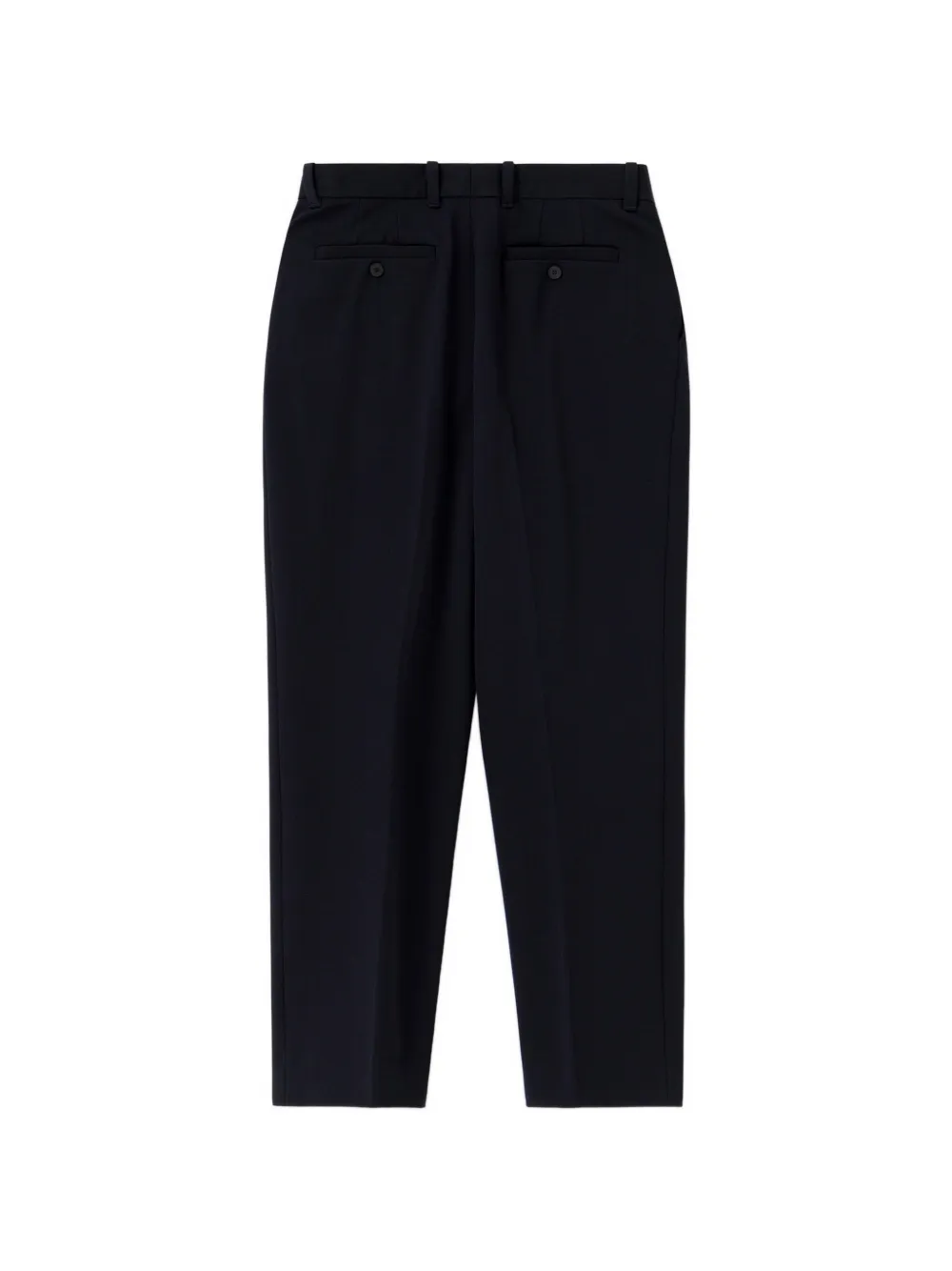 Wooyoungmi Geplooide pantalon met hardware detail Blauw
