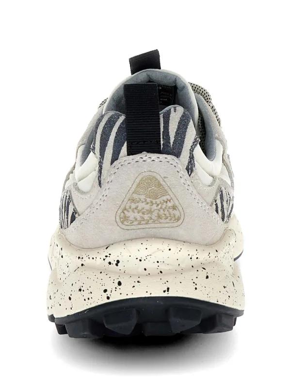 Yamanari  FLOWER MOUNTAIN Yamano 3 Uni zebra-print Sneakers | Neutrals