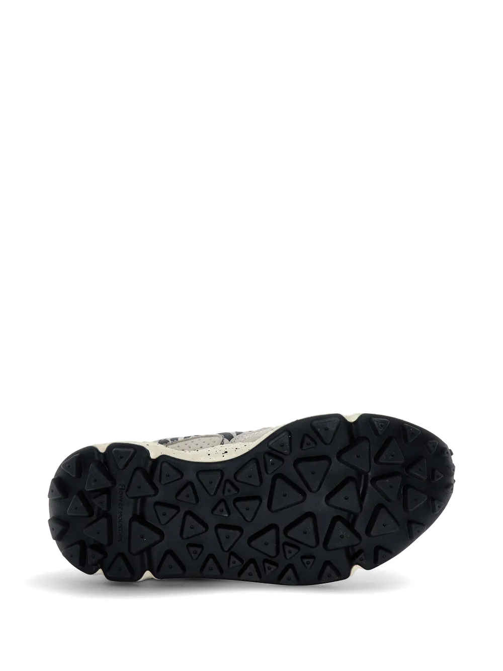 FLOWER MOUNTAIN Yamano 3 Uni sneakers met zebraprint Beige