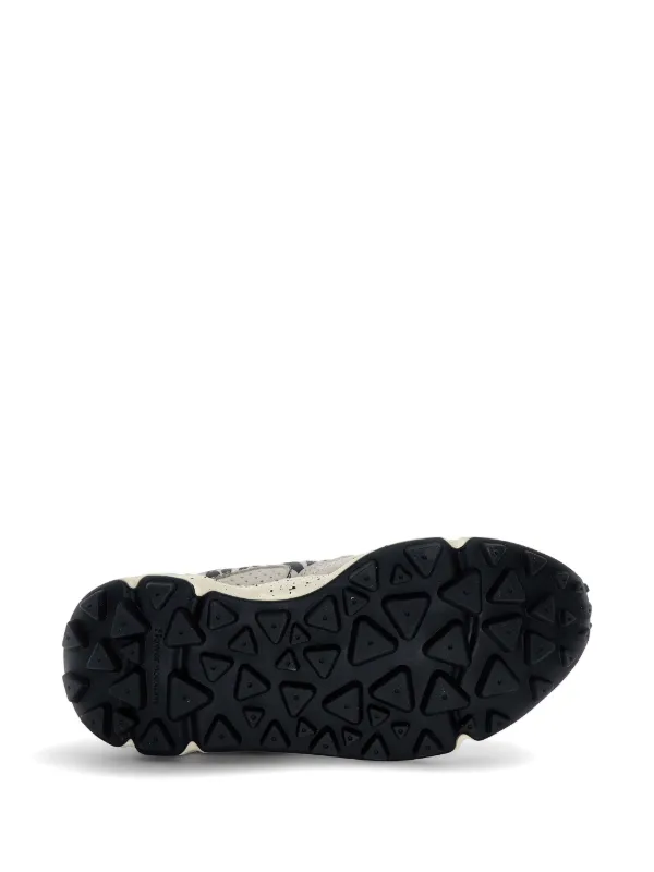 FLOWER MOUNTAIN Yamano 3 Uni zebra-print Sneakers | Neutrals