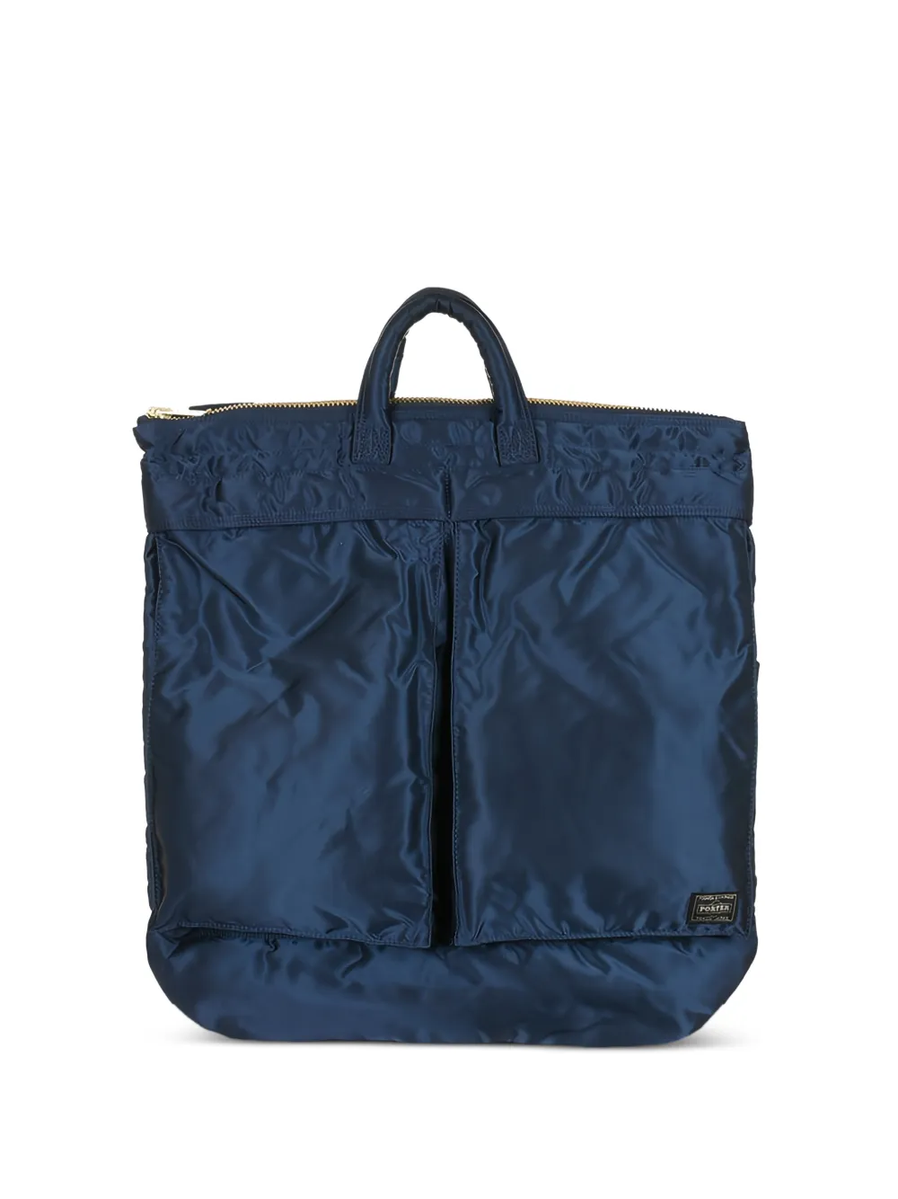 Porter-Yoshida & Co. logo-detail tote bag - Blu