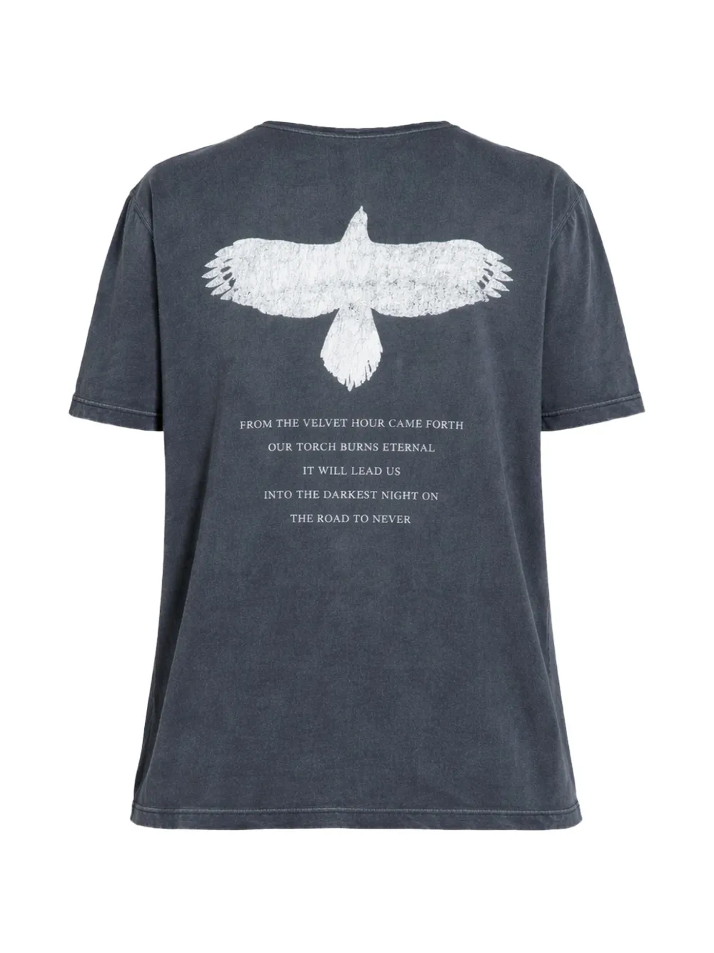  Ann Demeulemeester Distressed-detail T-shirt - Black 
