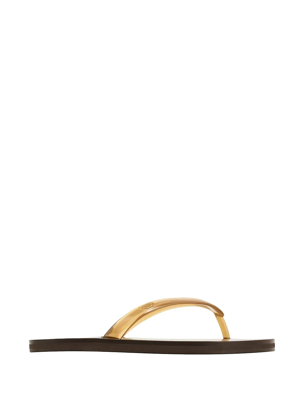 Ancient Greek Sandals Saionara Flip-Flops aus Gelee - Braun