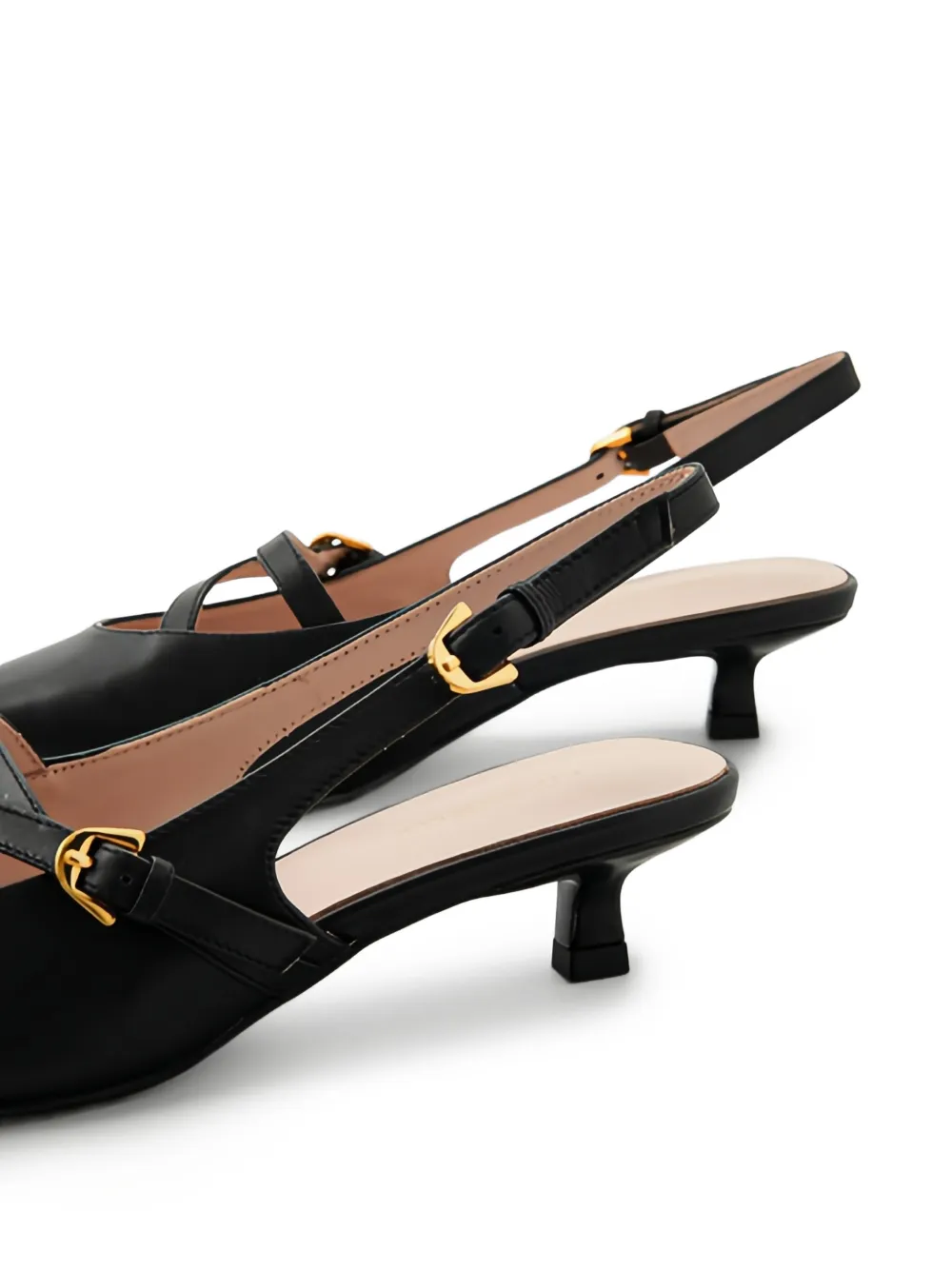 Slingback Point-Toe Pumps
