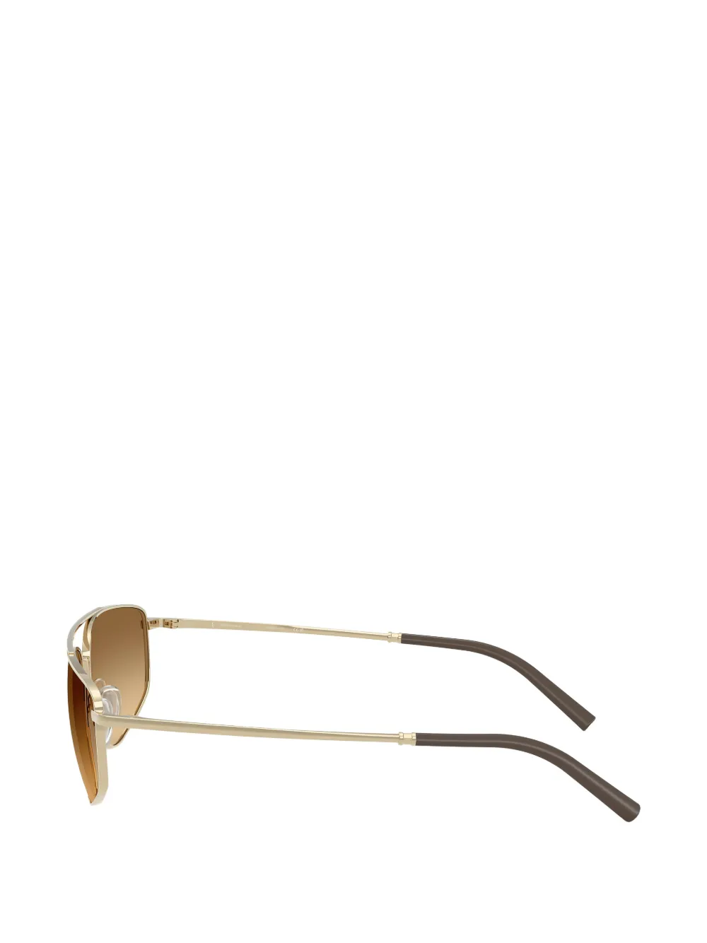 Oliver Peoples Zonnebril met piloten montuur Goud