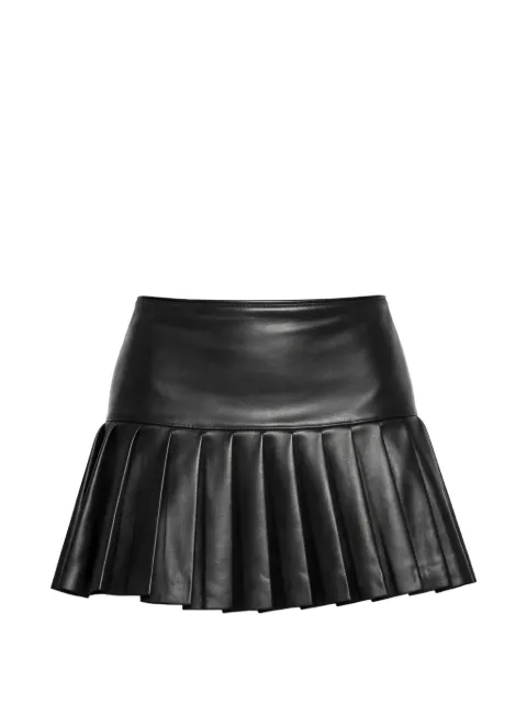 Norma Kamali pleated-design mini skirt