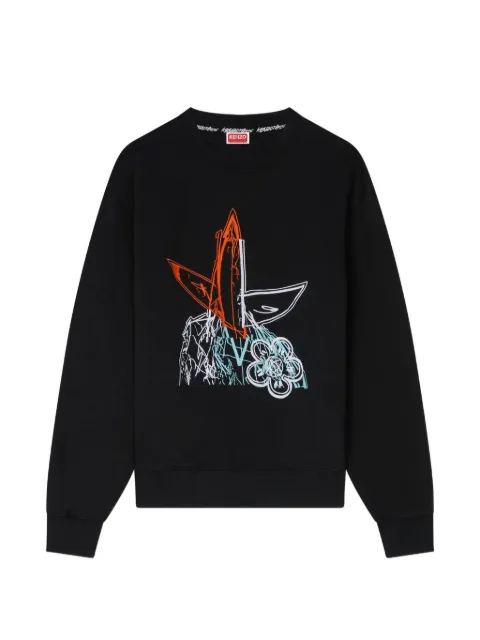 Kenzo x Futura 2000 graphic-print sweatshirt