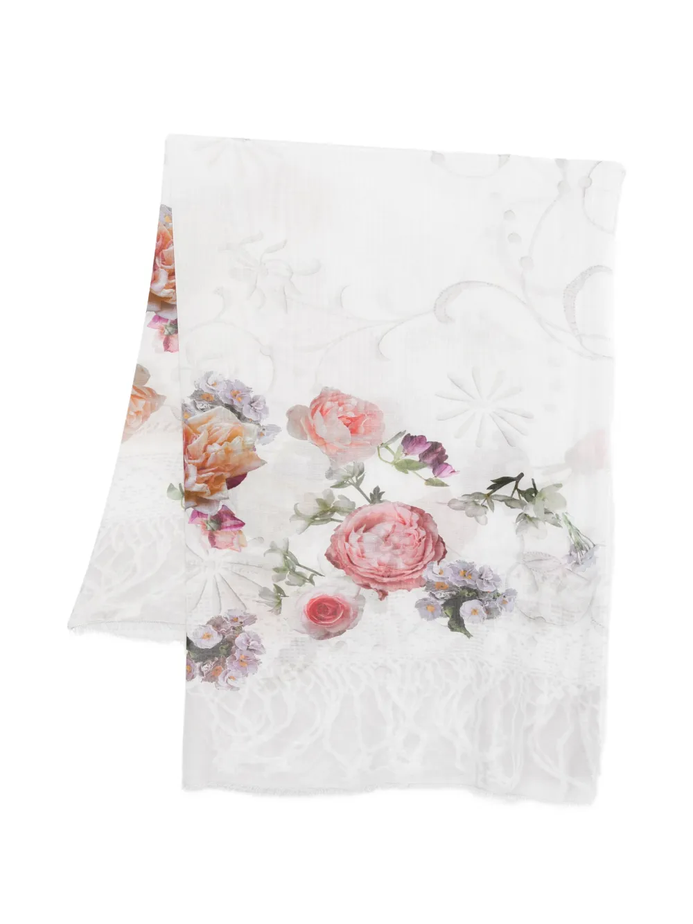 Faliero Sarti Fosca scarf - Bianco