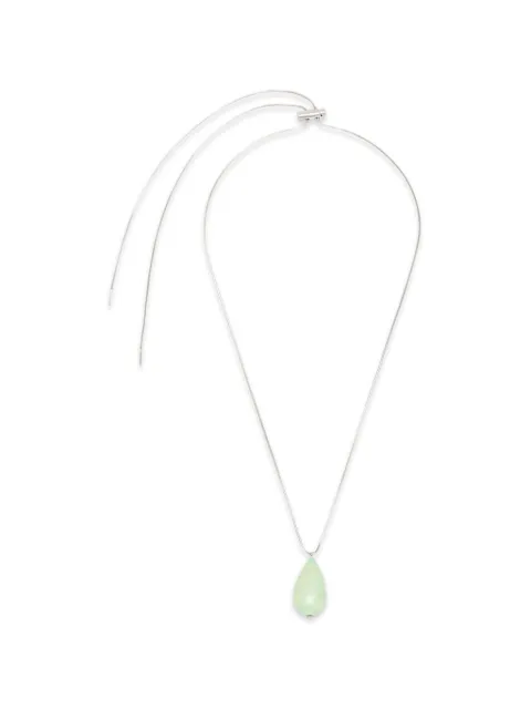 Plan C paper-pearl necklace