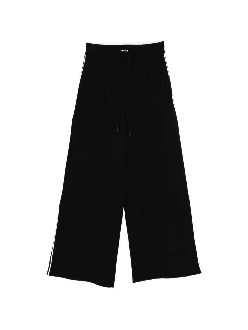 Juun.J side-stripe trousers - Nero