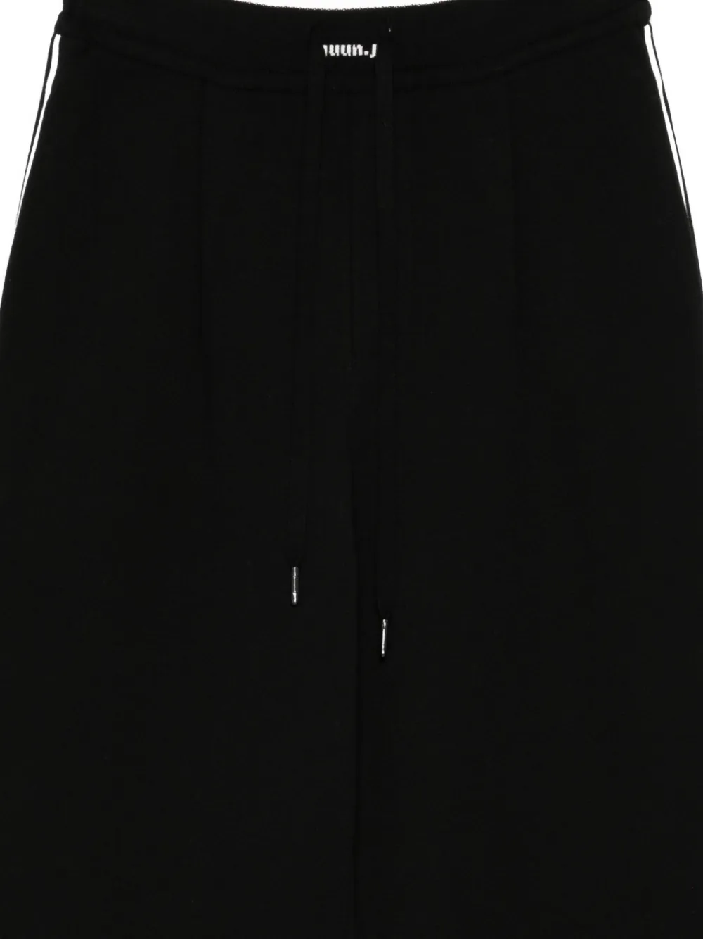  Juun.j Side-stripe Trousers - Black 