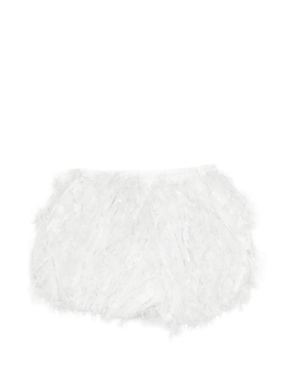  Alapage Fringed Shorts - White 
