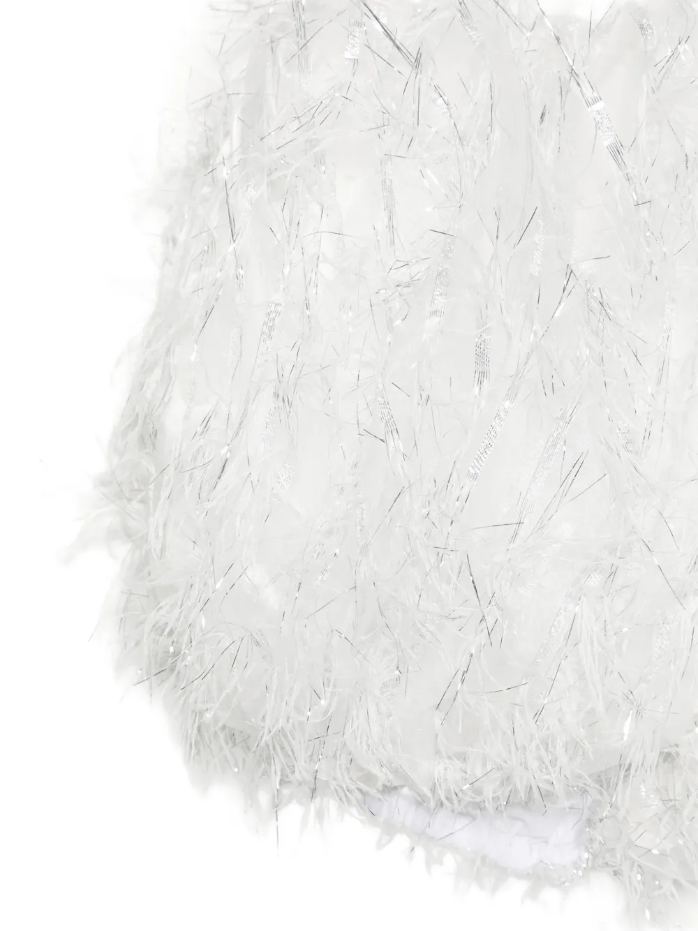  Alapage Fringed Shorts - White 