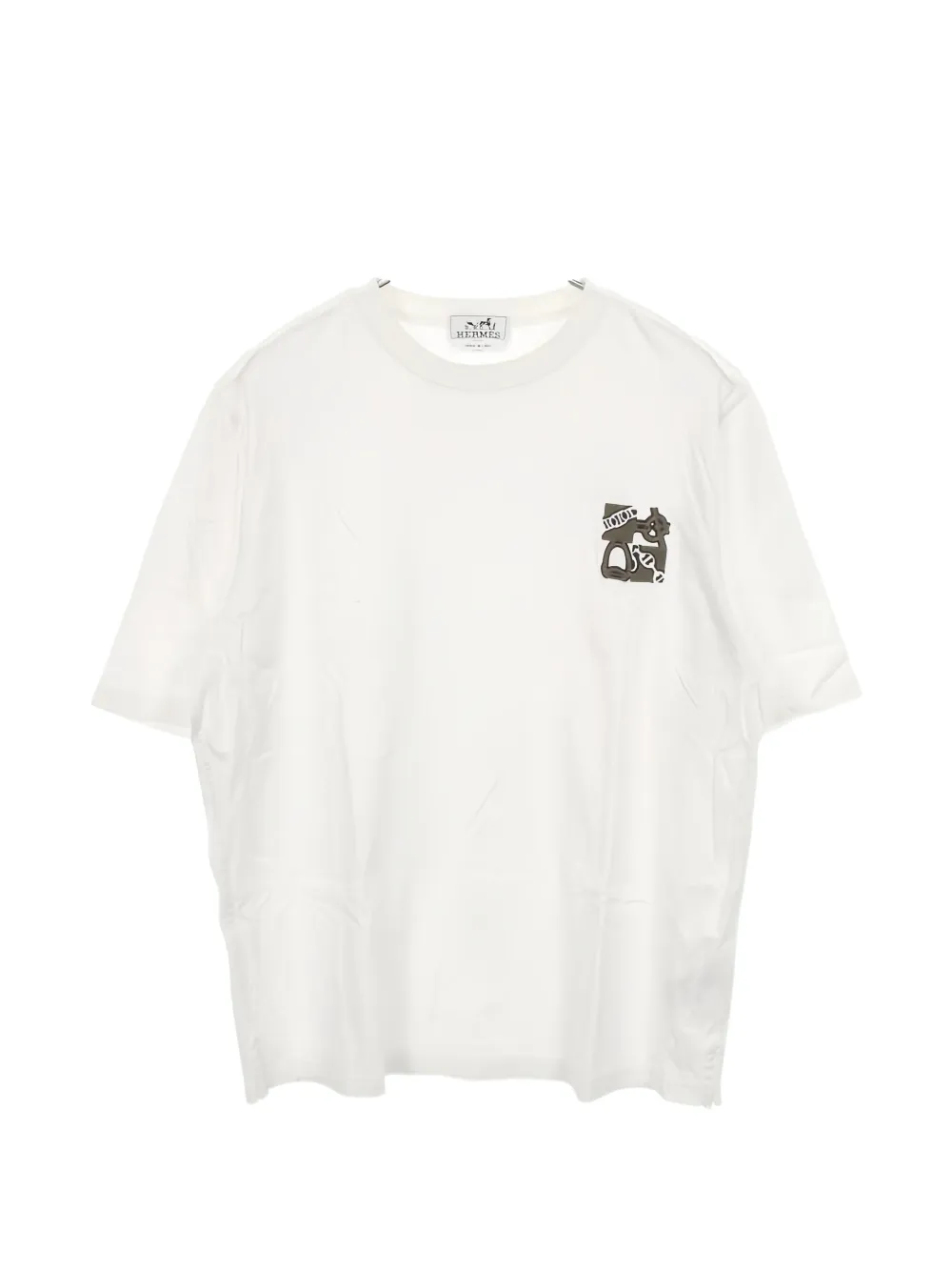 Hermès Pre-Owned T-shirt anni 2010 - Bianco