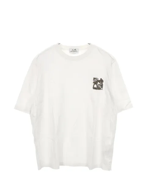 Hermès Pre-Owned playera manga corta 2010