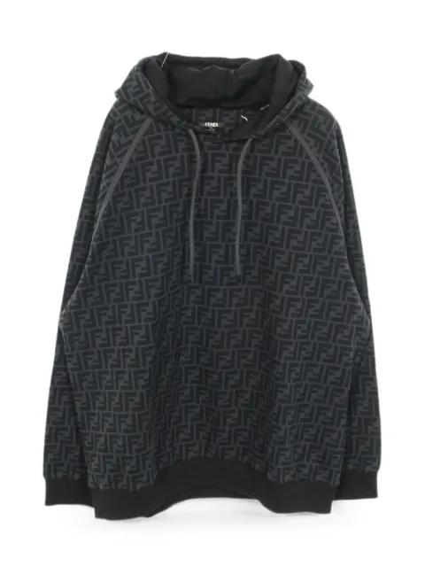 Fendi Pre-Owned 2010s zucca-pattern hoodie