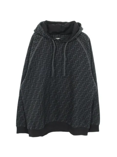 Fendi Pre-Owned 2010s zucca-pattern hoodie